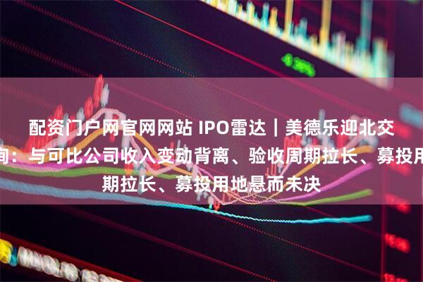 配资门户网官网网站 IPO雷达｜美德乐迎北交所第二轮问询：与可比公司收入变动背离、验收周期拉长、募投用地悬而未决